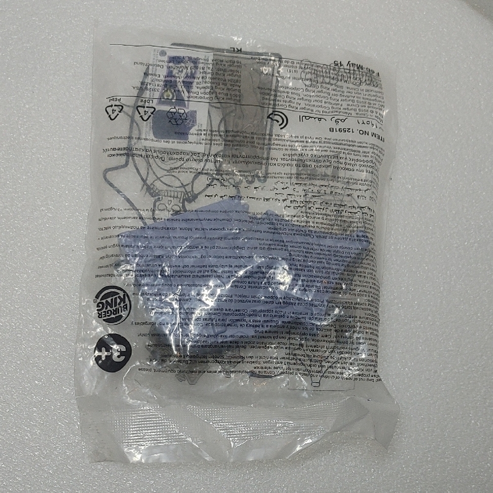 Scooby-Doo Ghost Photo Booth Toy - Blue and Black Vintage Burger King - Picture 3 of 3